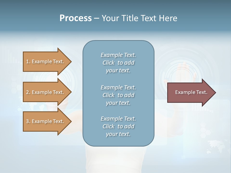 Contact Distance Communication PowerPoint Template