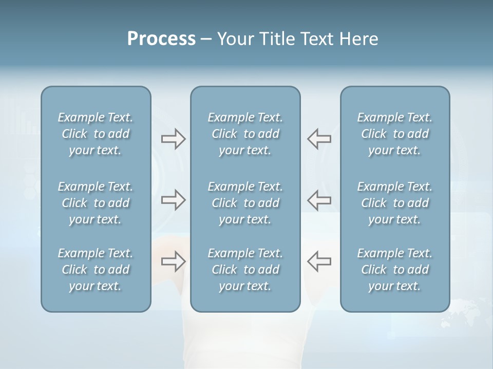 Contact Distance Communication PowerPoint Template