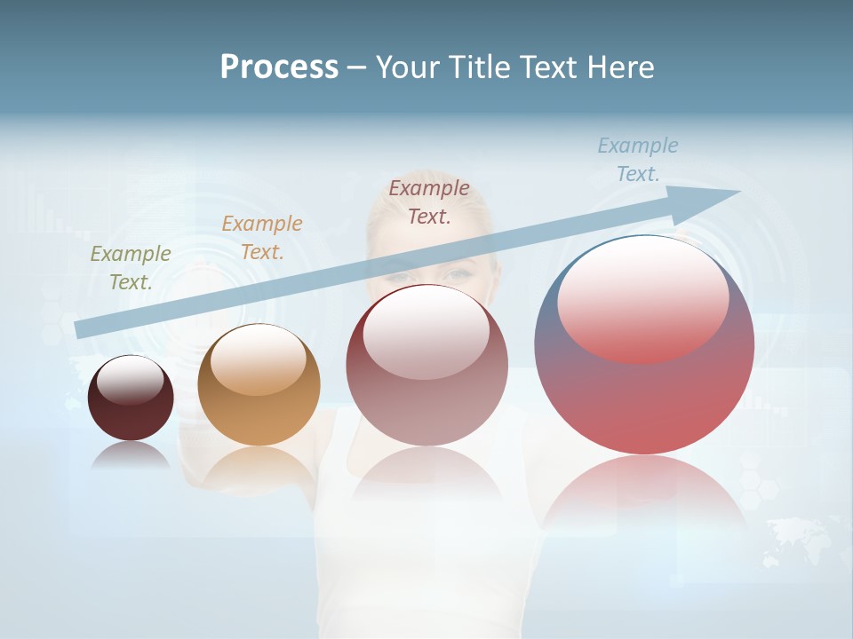 Contact Distance Communication PowerPoint Template