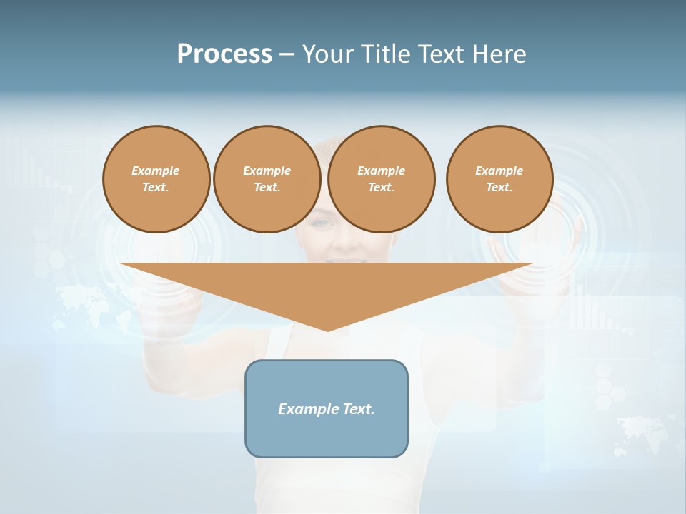 Contact Distance Communication PowerPoint Template