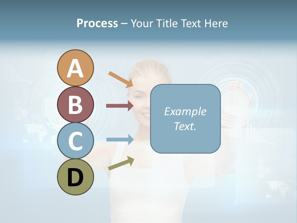 Contact Distance Communication PowerPoint Template