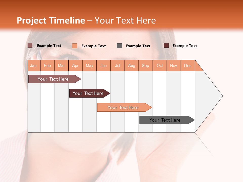 Optician Wearing Joyful PowerPoint Template