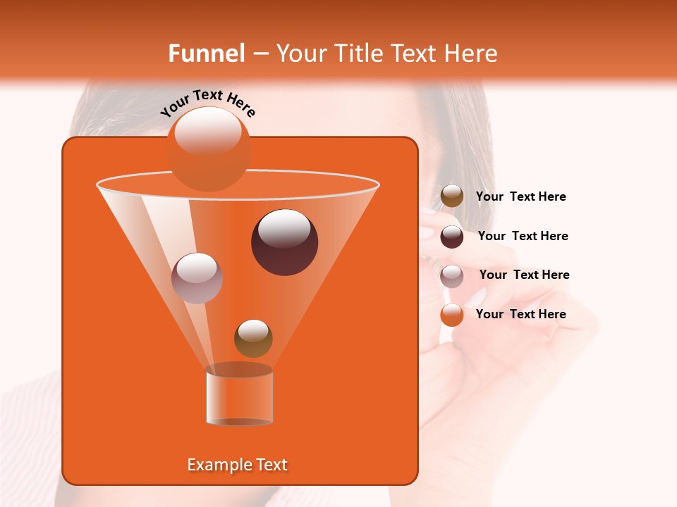 Optician Wearing Joyful PowerPoint Template