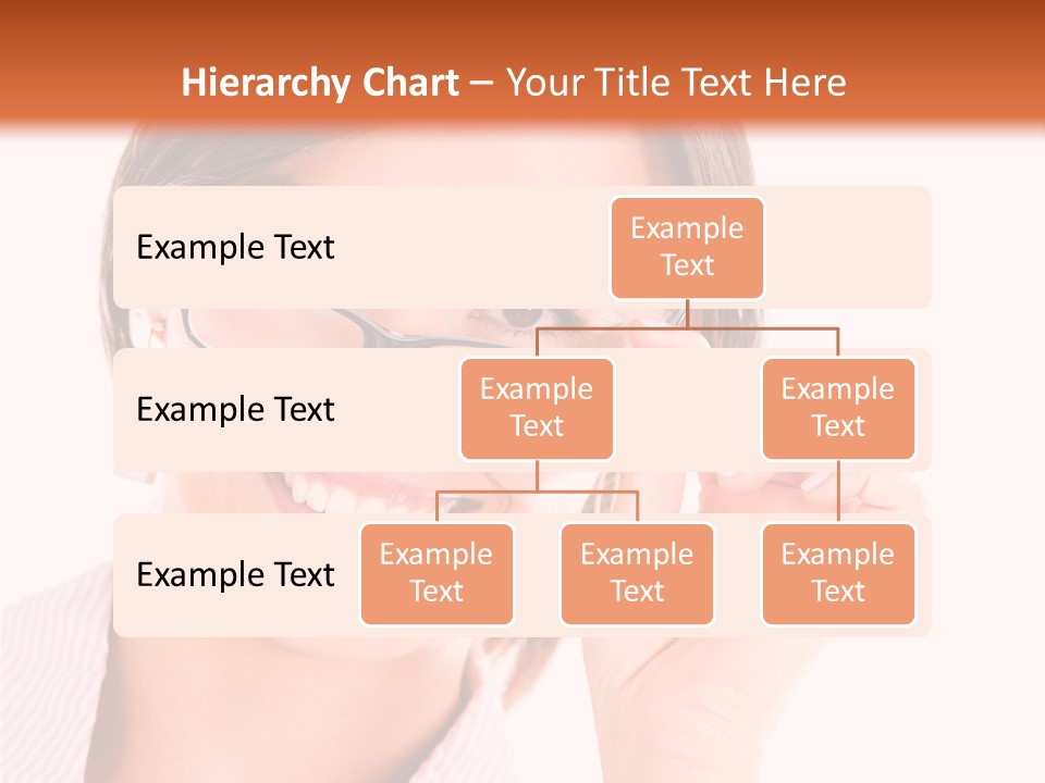 Optician Wearing Joyful PowerPoint Template