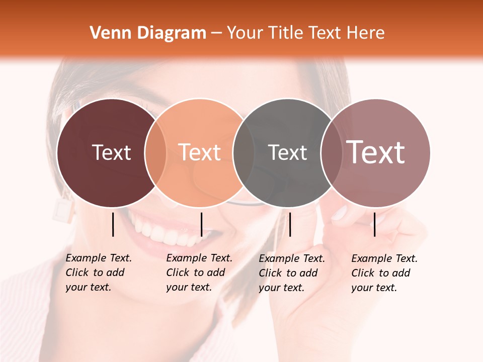 Optician Wearing Joyful PowerPoint Template