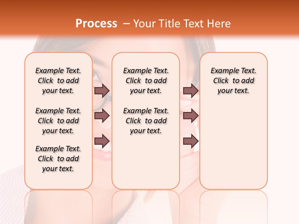 Optician Wearing Joyful PowerPoint Template