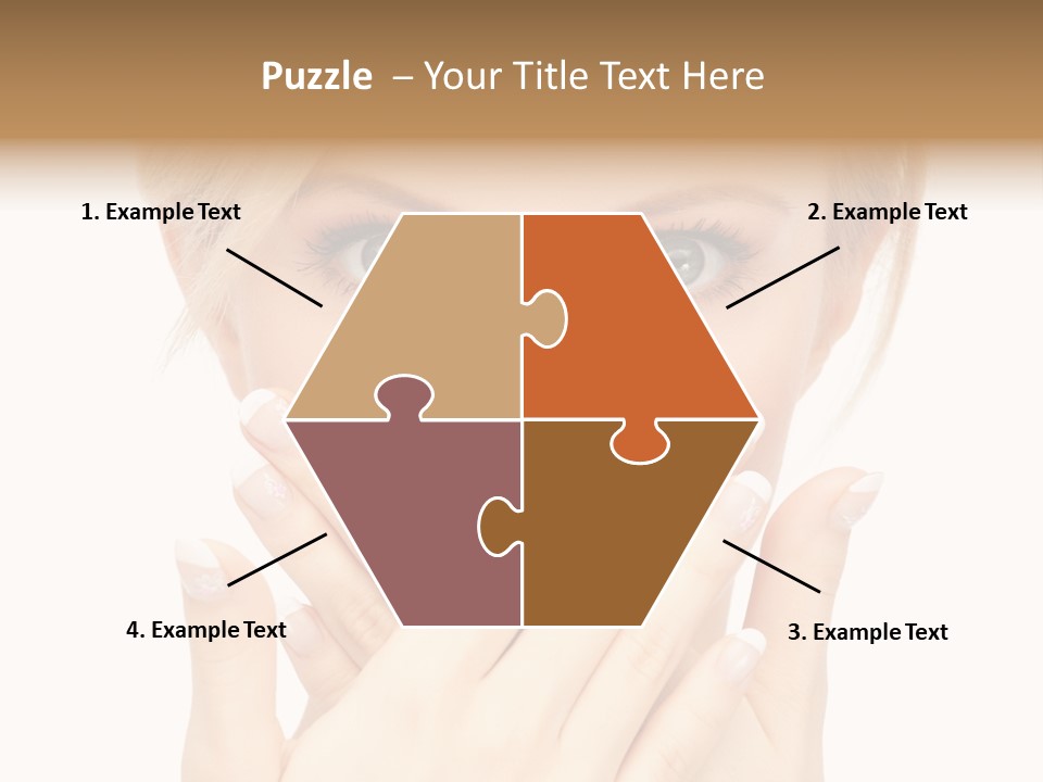 Woman Businesswoman Tattle PowerPoint Template