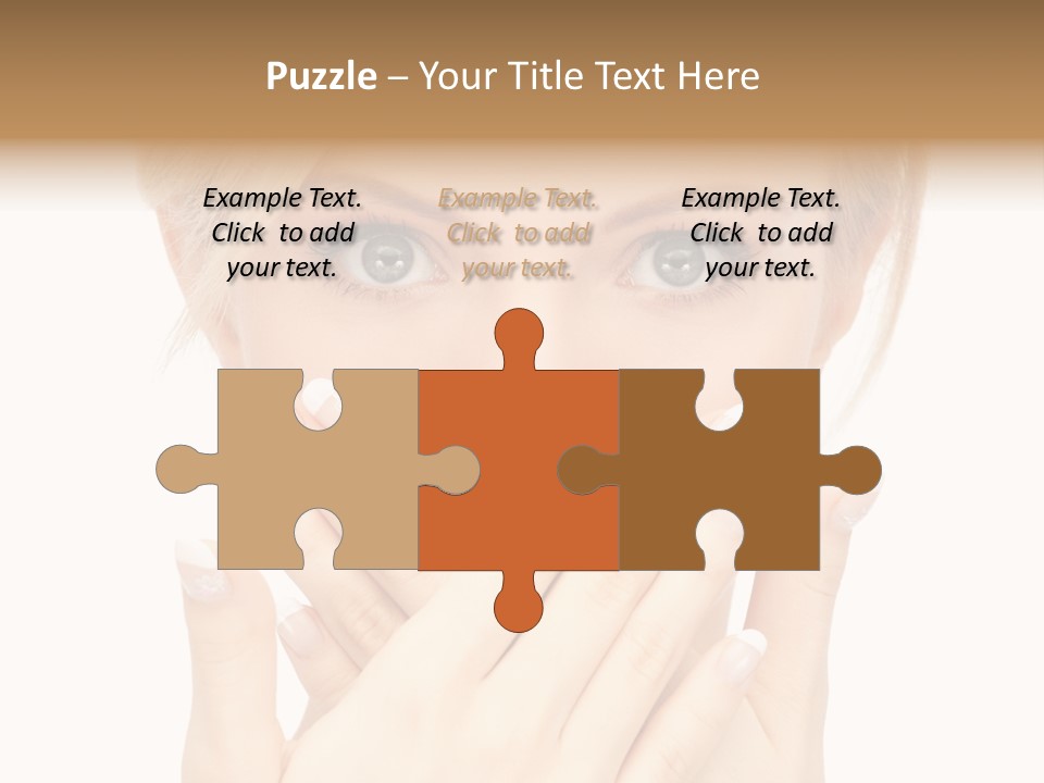 Woman Businesswoman Tattle PowerPoint Template