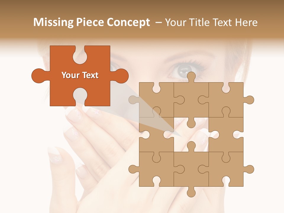 Woman Businesswoman Tattle PowerPoint Template