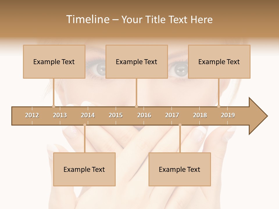 Woman Businesswoman Tattle PowerPoint Template