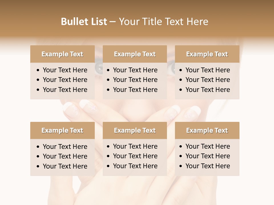 Woman Businesswoman Tattle PowerPoint Template