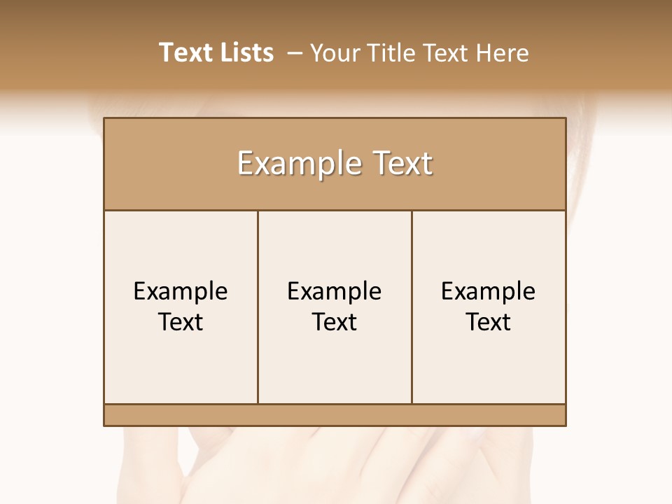 Woman Businesswoman Tattle PowerPoint Template