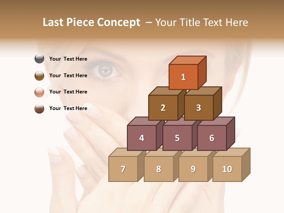 Woman Businesswoman Tattle PowerPoint Template