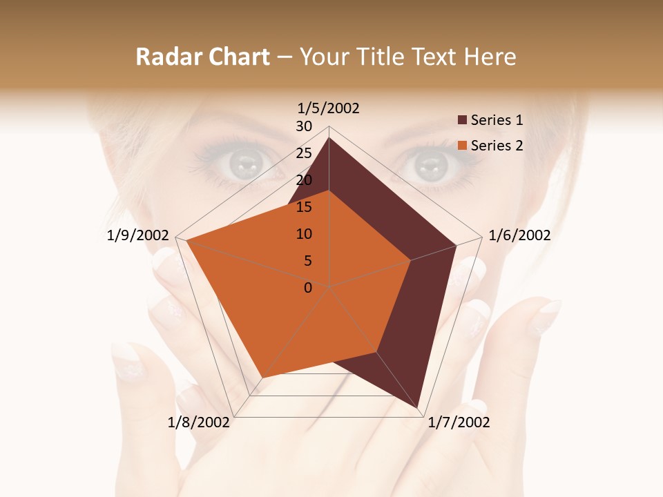 Woman Businesswoman Tattle PowerPoint Template