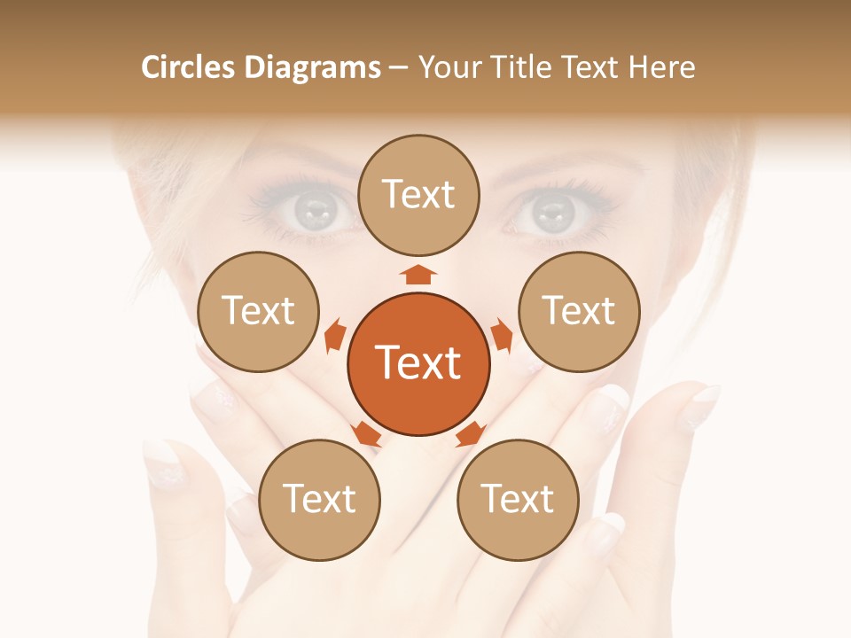 Woman Businesswoman Tattle PowerPoint Template