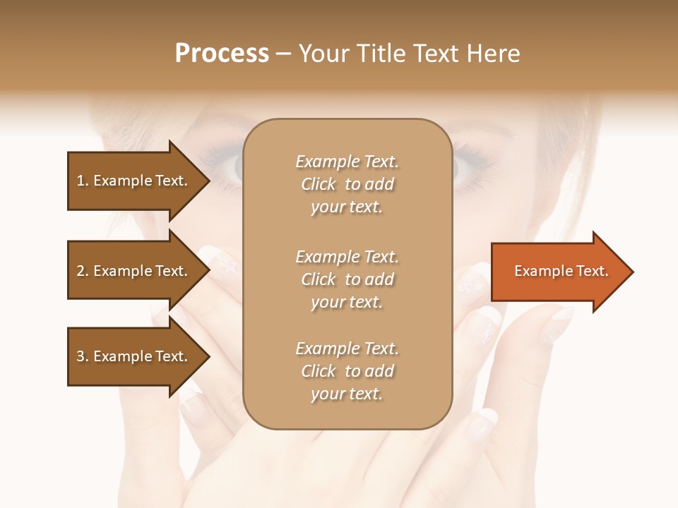 Woman Businesswoman Tattle PowerPoint Template