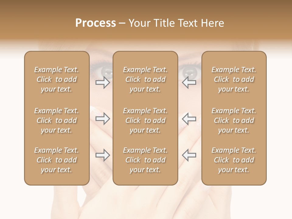 Woman Businesswoman Tattle PowerPoint Template