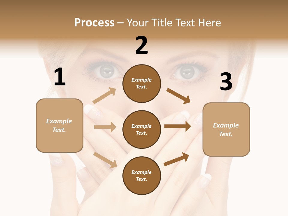 Woman Businesswoman Tattle PowerPoint Template