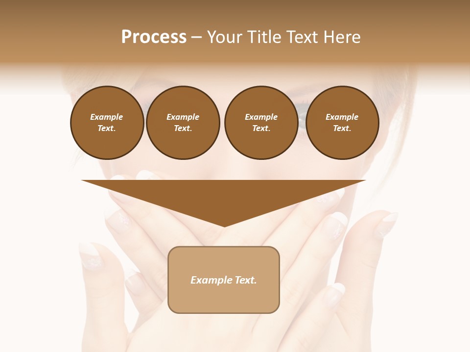 Woman Businesswoman Tattle PowerPoint Template