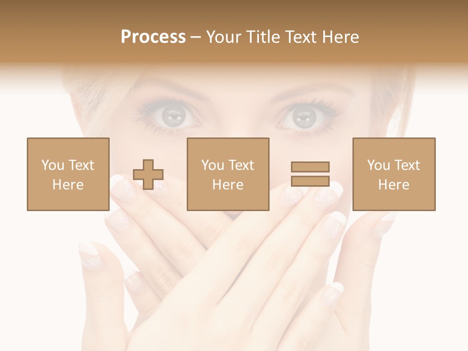 Woman Businesswoman Tattle PowerPoint Template