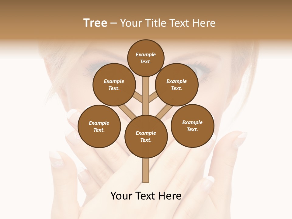 Woman Businesswoman Tattle PowerPoint Template