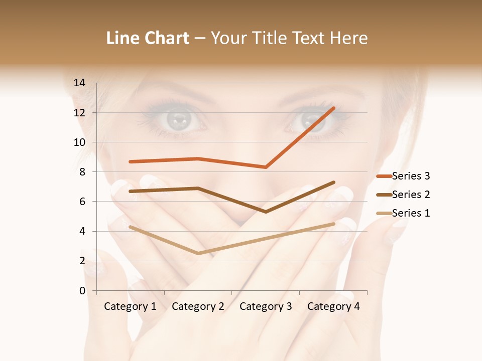 Woman Businesswoman Tattle PowerPoint Template