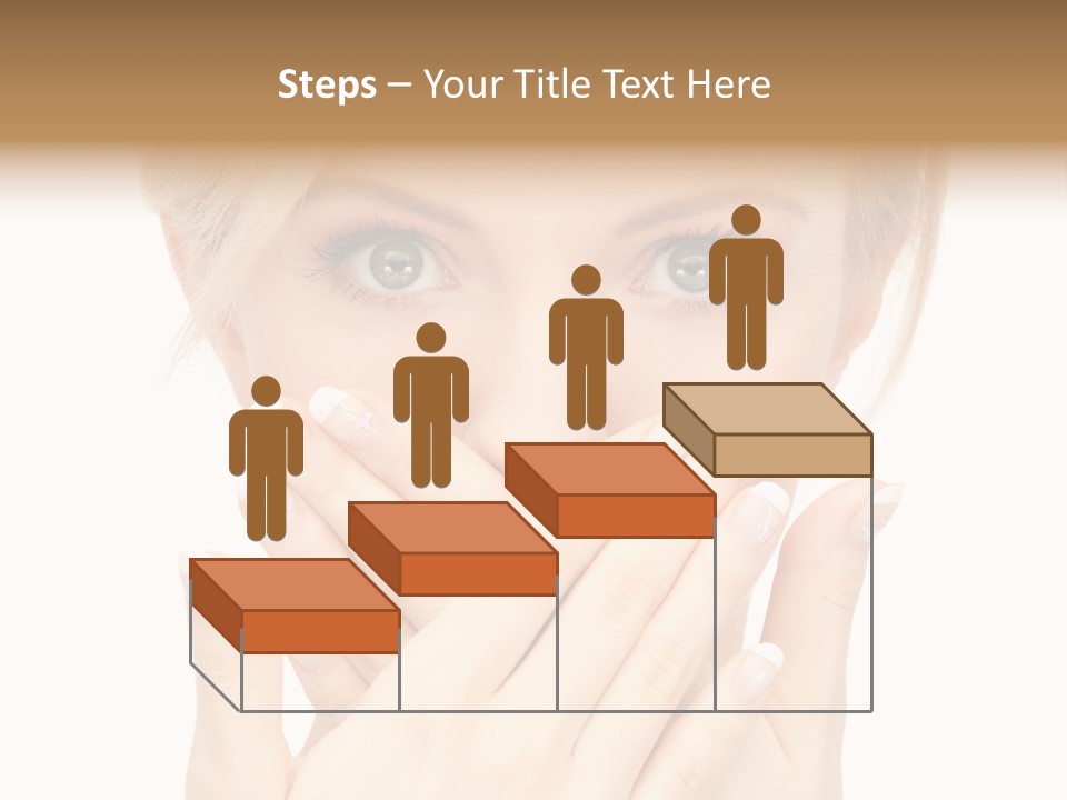 Woman Businesswoman Tattle PowerPoint Template