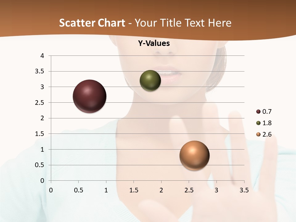 Refusal Bored Hand PowerPoint Template