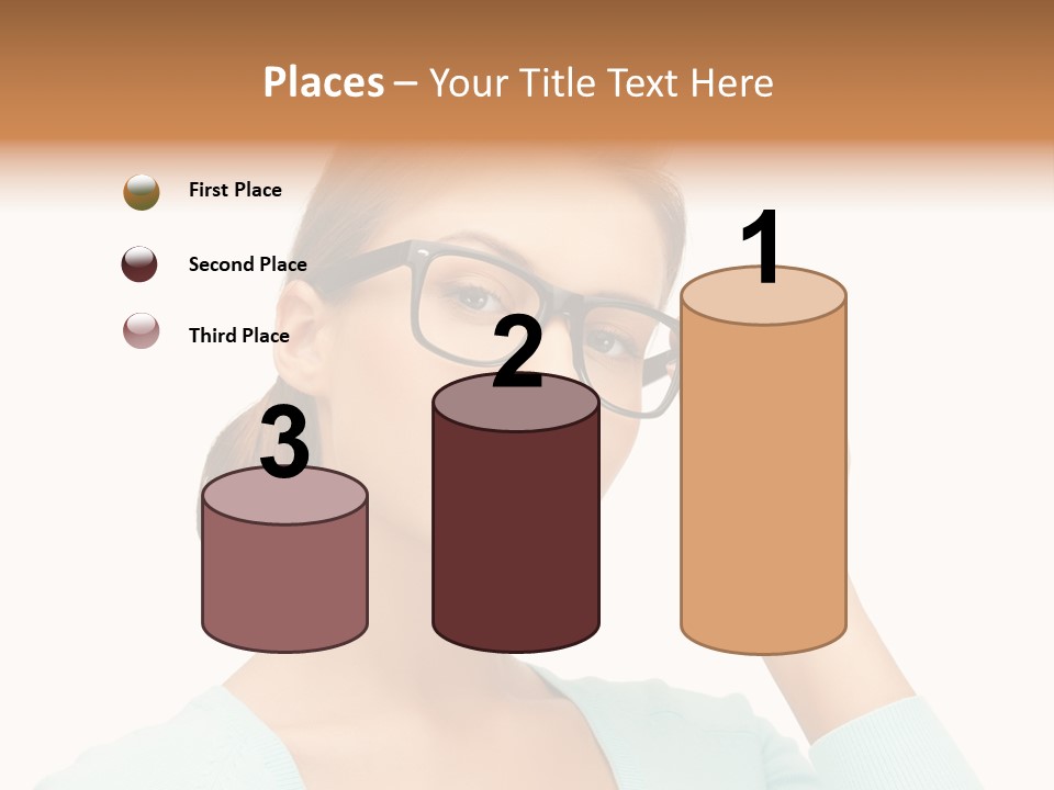 Eyeglass Medicine Advertising PowerPoint Template