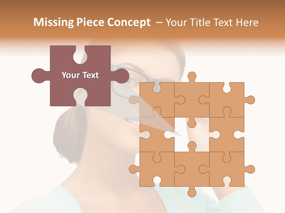 Eyeglass Medicine Advertising PowerPoint Template