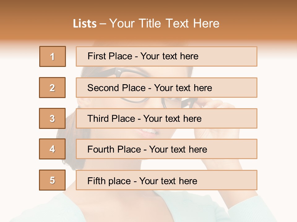 Eyeglass Medicine Advertising PowerPoint Template