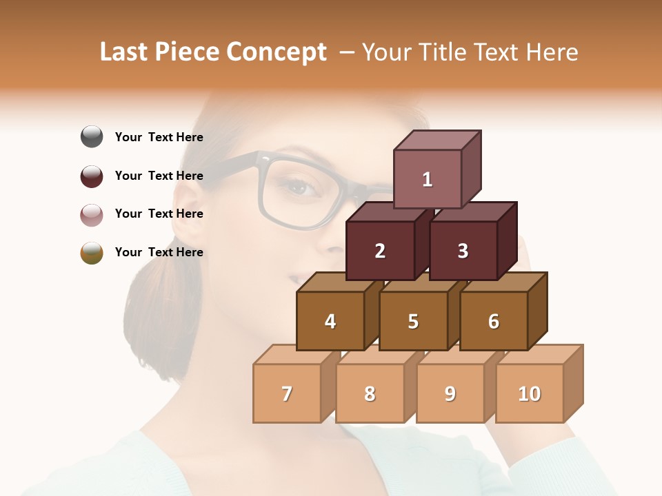 Eyeglass Medicine Advertising PowerPoint Template