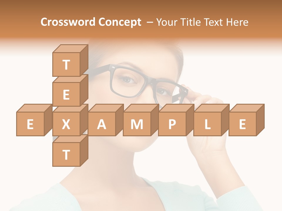 Eyeglass Medicine Advertising PowerPoint Template