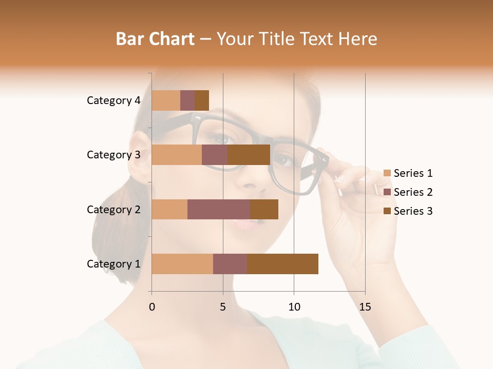 Eyeglass Medicine Advertising PowerPoint Template