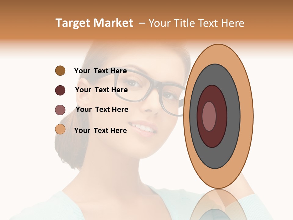 Eyeglass Medicine Advertising PowerPoint Template