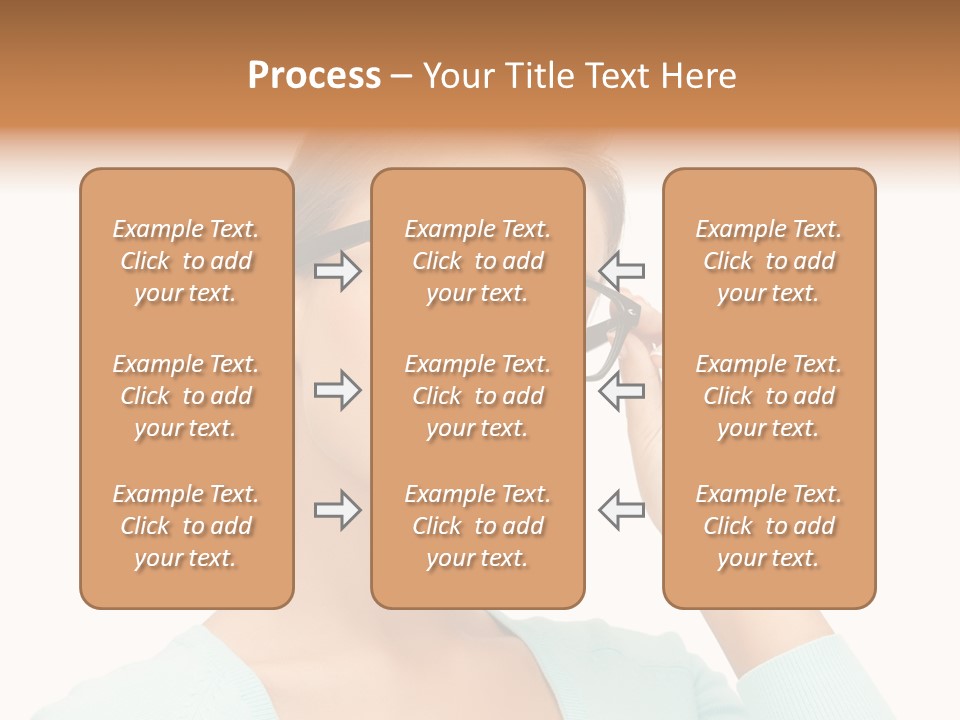 Eyeglass Medicine Advertising PowerPoint Template