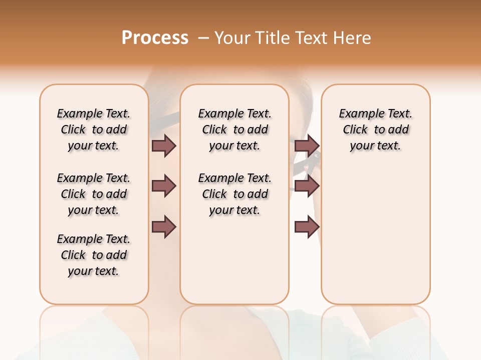 Eyeglass Medicine Advertising PowerPoint Template