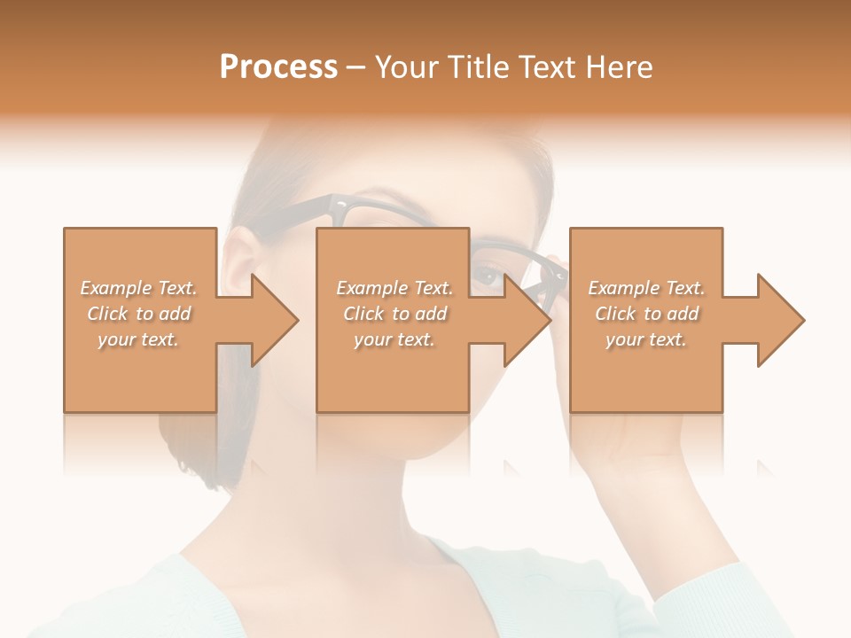 Eyeglass Medicine Advertising PowerPoint Template