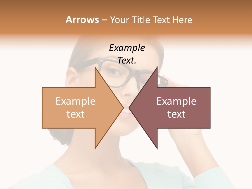 Eyeglass Medicine Advertising PowerPoint Template