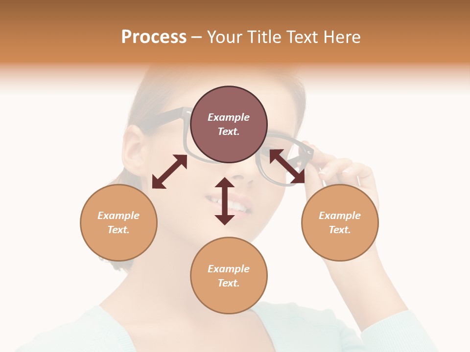 Eyeglass Medicine Advertising PowerPoint Template