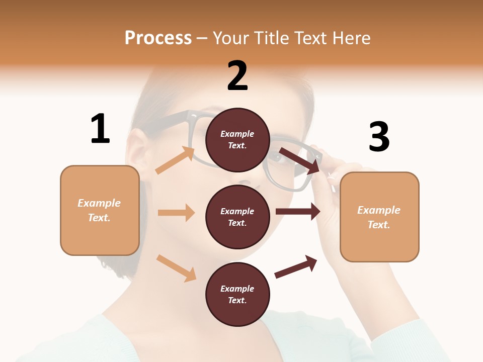 Eyeglass Medicine Advertising PowerPoint Template