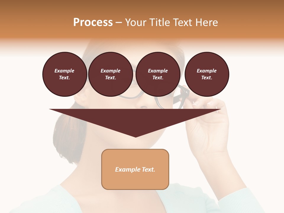 Eyeglass Medicine Advertising PowerPoint Template