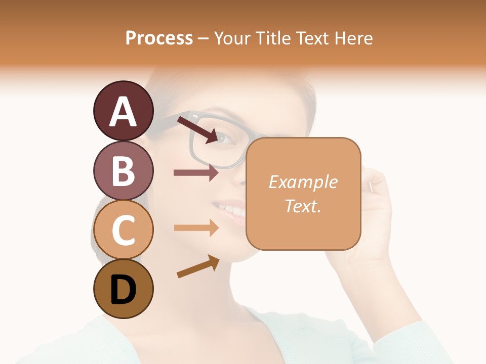Eyeglass Medicine Advertising PowerPoint Template
