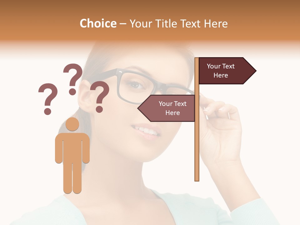 Eyeglass Medicine Advertising PowerPoint Template