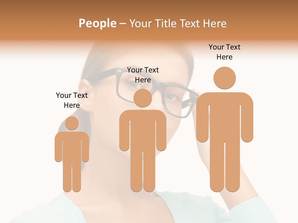Eyeglass Medicine Advertising PowerPoint Template