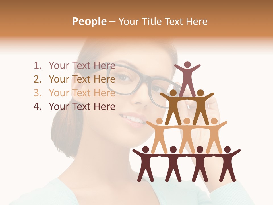 Eyeglass Medicine Advertising PowerPoint Template