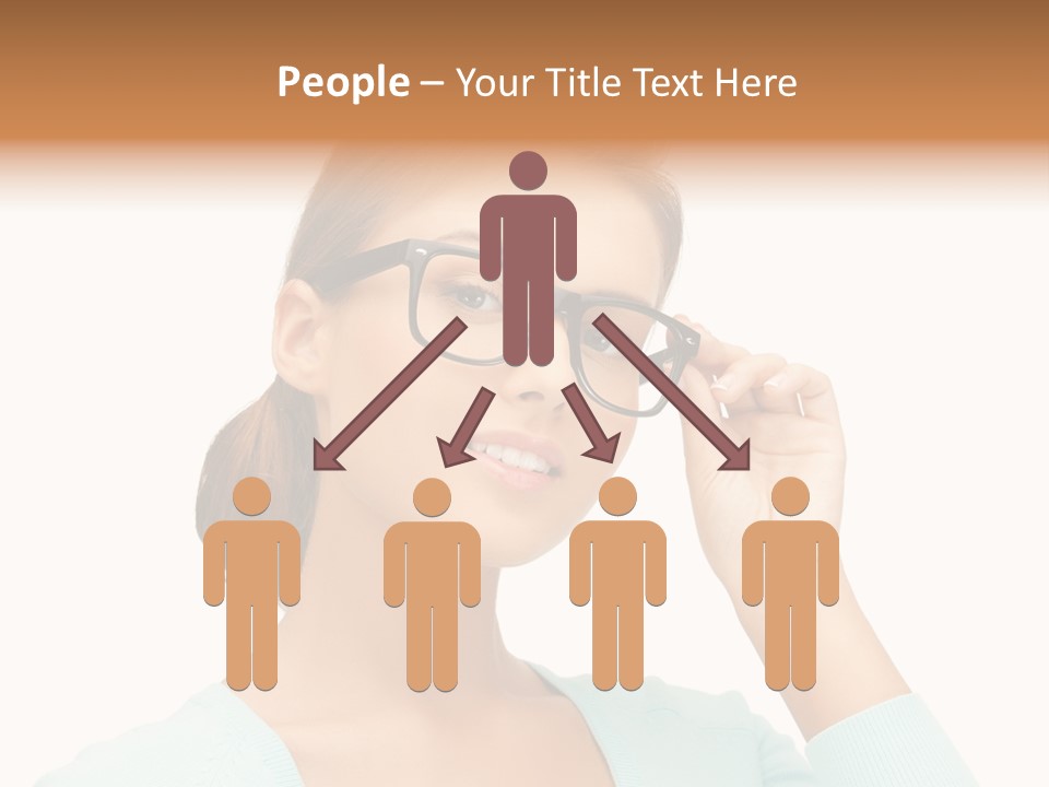 Eyeglass Medicine Advertising PowerPoint Template