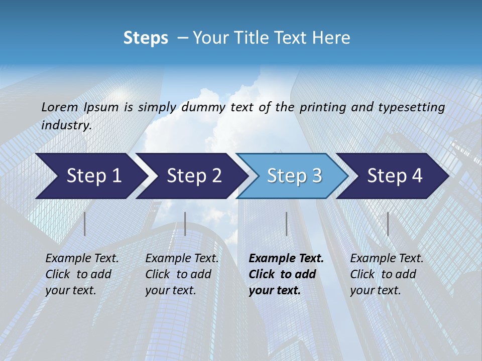 Day House Flare PowerPoint Template