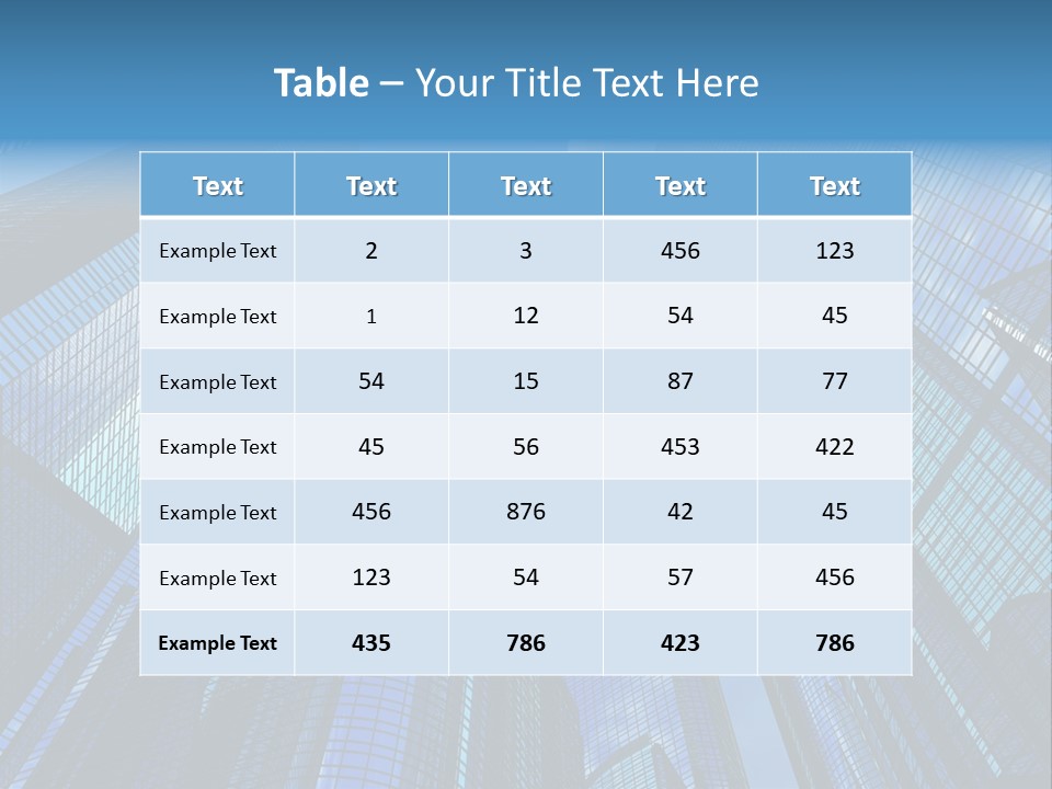 Day House Flare PowerPoint Template