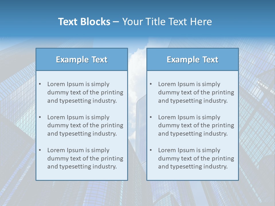 Day House Flare PowerPoint Template
